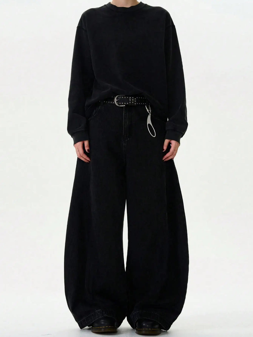 American High Street Baggy Wide Leg Jeans