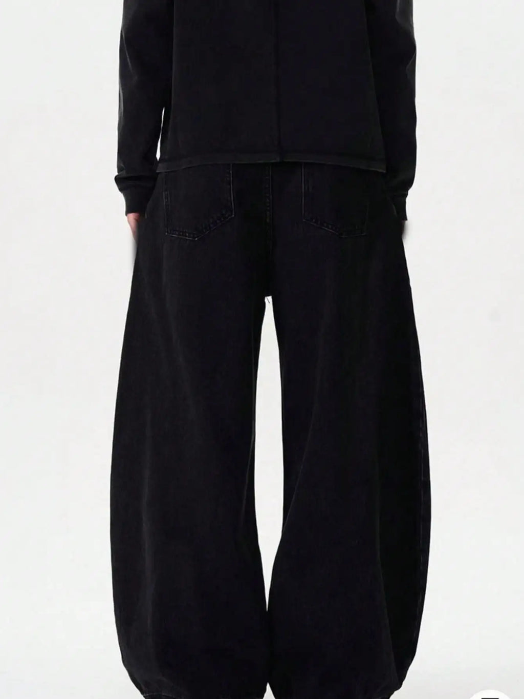 American High Street Baggy Wide Leg Jeans