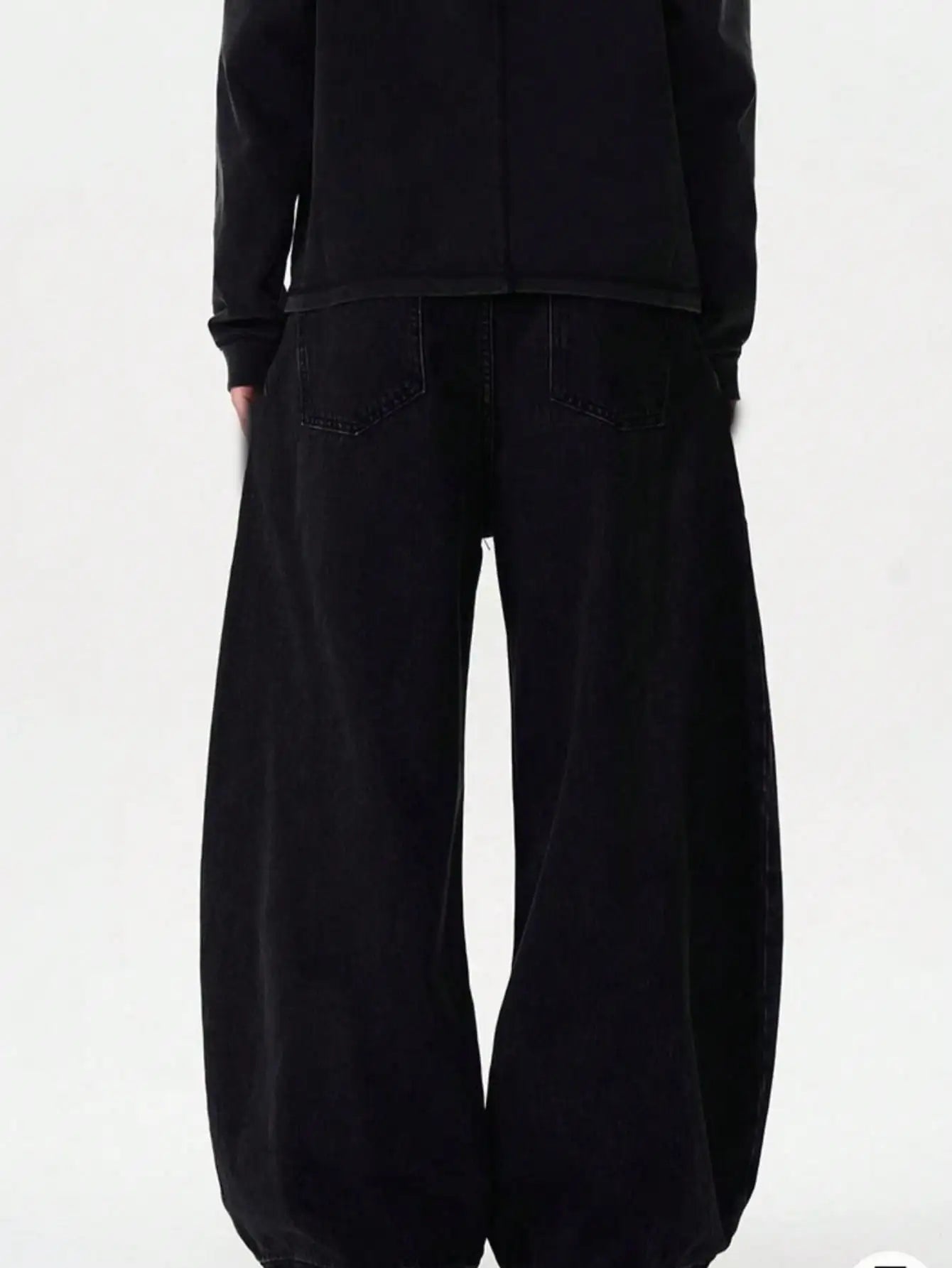 American High Street Baggy Wide Leg Jeans