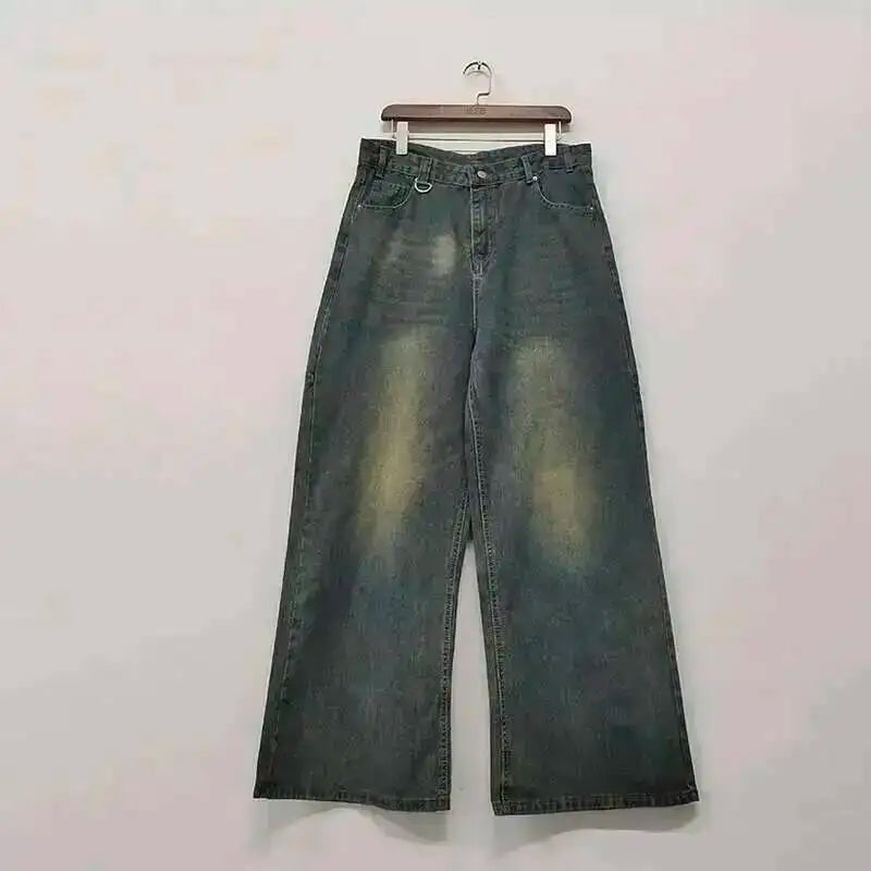 IEFB Summer Men's Denim Jeans Straight & Casual