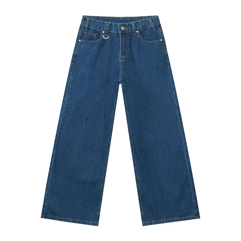 IEFB Summer Men's Denim Jeans Straight & Casual