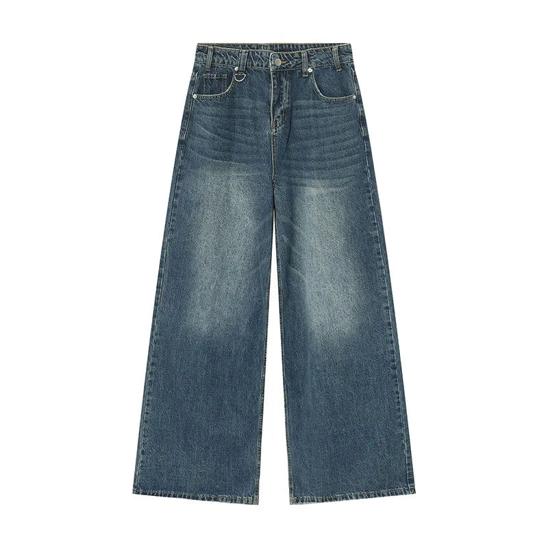 IEFB Summer Men's Denim Jeans Straight & Casual