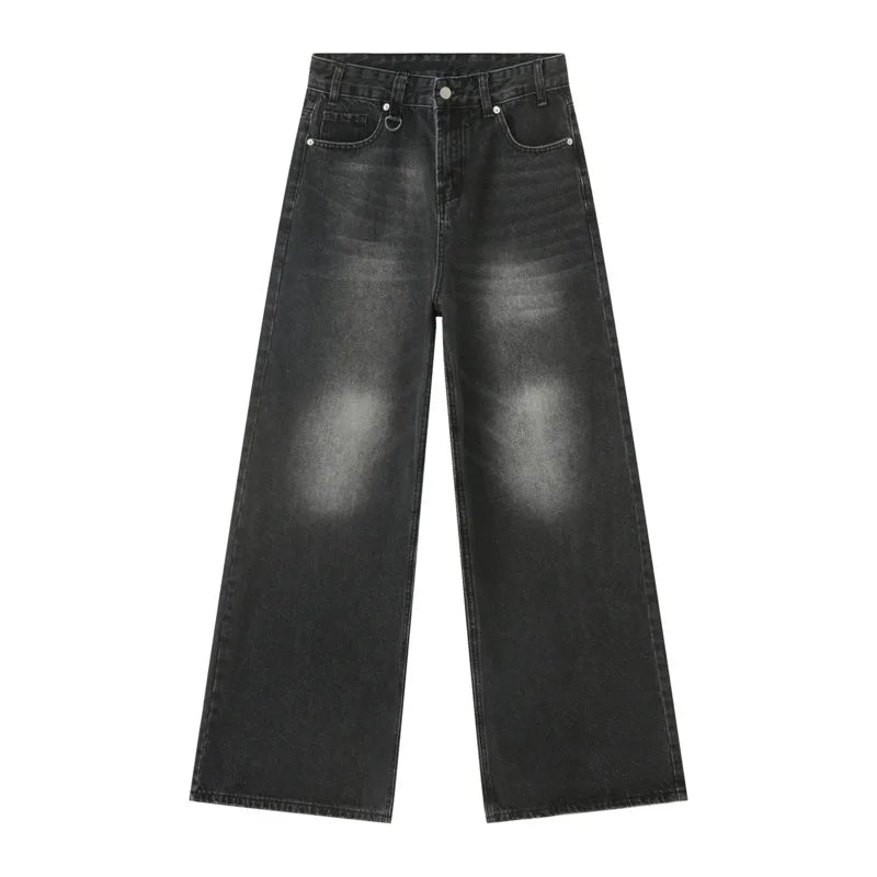 IEFB Summer Men's Denim Jeans Straight & Casual